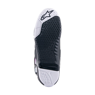 Alpinestars Motocross Boots Tech 10 Supervented - Black / Enamal Blue / Purple / White