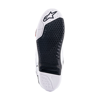 Alpinestars Motocross Boots Tech 10 - Black / Fluo Red / Fluo Orange / White