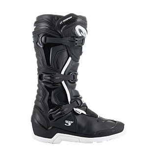 Alpinestars Motocross Boots Tech 3 Enduro Waterproof - Black / White