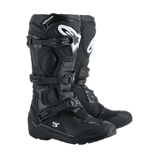 Alpinestars Motocross Boots Tech 3 Enduro - Black