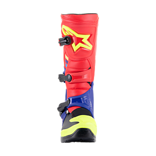 Alpinestars Motocross Boots Tech 3 - Red / Dark Blue / Fluo Yellow