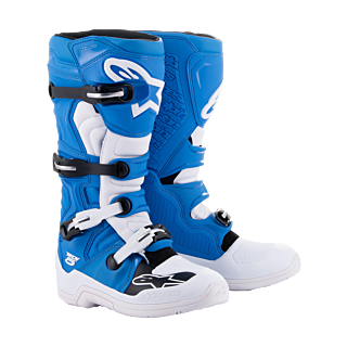 Alpinestars Motocross Boots Tech 5 - Blue / White