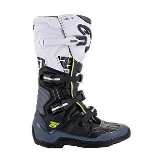 Alpinestars Motocross Boots Tech 5 - Black / Dark Grey / White