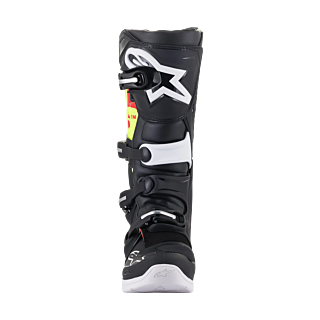 Alpinestars Motocross Boots Tech 5 - Black / Fluo Red / Fluo Yellow