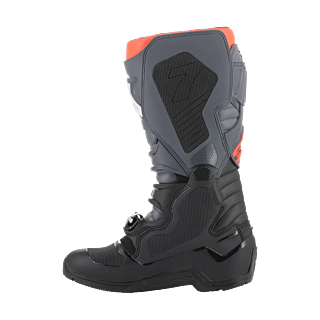 Alpinestars Motocross Boots Tech 7 Enduro - Black / Grey / Red Fluo