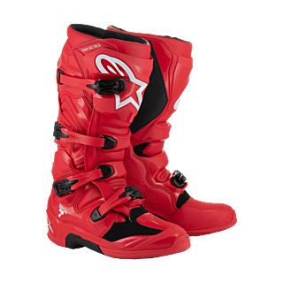 Alpinestars Motocross Boots Tech 7 - Red