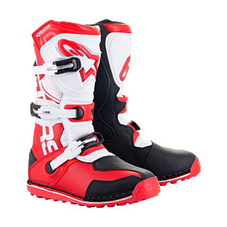 Alpinestars Motocross Boots Tech-T - Red / Black / White