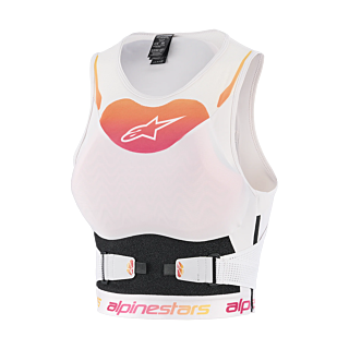 Alpinestars Women Chest Protector Soft Stella Plasma - Light Lilac / Fade / White