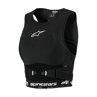 Alpinestars Women Chest Protector Soft Stella Plasma - Black / White