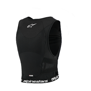Alpinestars Women Chest Protector Soft Stella Plasma - Black / White