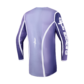 Alpinestars Women Motocross Jersey 2026 Fluid Apex - Violet / White