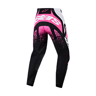 Alpinestars Women Motocross Pants 2026 Techstar Nomur - Black / White / Fuchsia