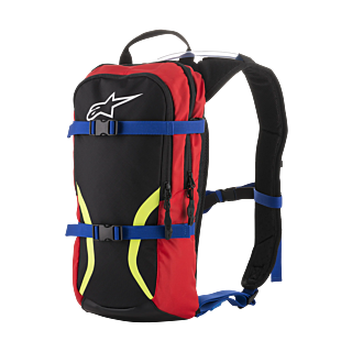 Alpinestars Hydration Bag Iguana Hydration - Black / Blue / Red / Yellow Fluo - 6 L + 1.5 L