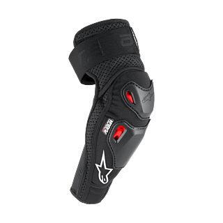 Alpinestars Elbow Guards Bionic Pro Plasma - Black / Red / White