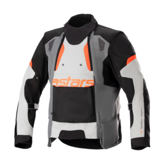 Alpinestars Enduro Jacket Halo Drystar - Dark Grey / Ice Grey / Black