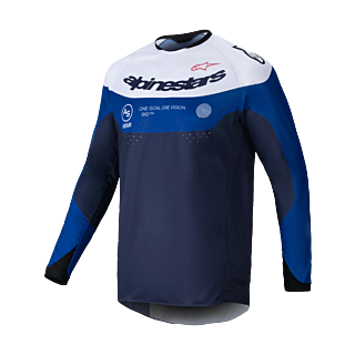 Alpinestars Enduro Jersey Pro-Dura - Navy / Blue / White