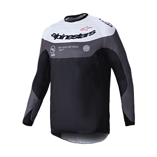 Alpinestars Enduro Jersey Pro-Dura - Black / White