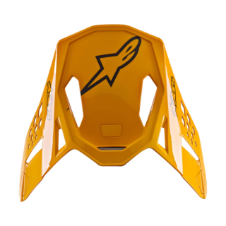 Alpinestars Helmet Visor S-M10 22.05 Dyno - Black / Orange