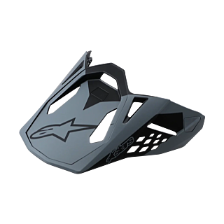 Alpinestars Helmet Visor S-M10 22.05 Meta - Matte Black / Grey