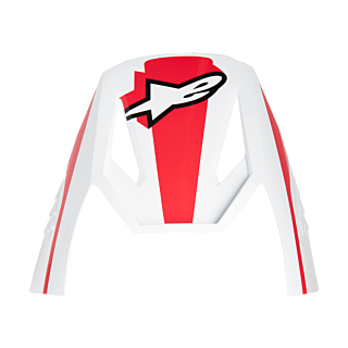Alpinestars Helmet Visor S-M3 Heat - Red / White / Black