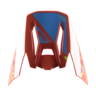 Alpinestars Helmet Visor S-M5 22.05 Action - Fluo Orange / Cyan / Fluo Yellow