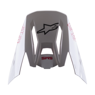 Alpinestars Helmet Visor S-M5 22.05 Bond - White / Black / Red