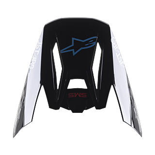 Alpinestars Helmet Visor S-M5 22.05 Bond - Black / Red / Cyan / Silver