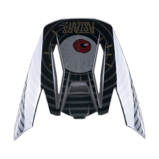 Alpinestars Helmet Visor S-M5 22.05 Solar Flare - Black / Grey / Gold