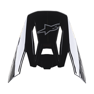 Alpinestars Helmet Visor S-M5 22.05 Venture - Black / Bordeaux / Yellow / White