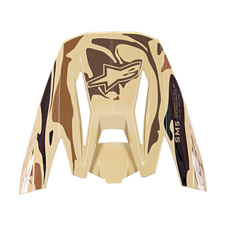 Alpinestars Helmet Visor S-M5 Mineral - Matte Dark Brown