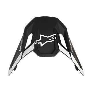 Alpinestars Helmet Visor S-M7 Dasher - Black / White