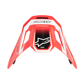Alpinestars Helmet Visor S-M7 Deed - Red / Black / White
