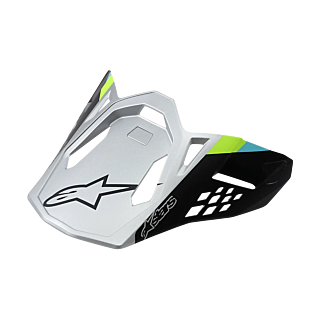 Alpinestars Helmet Visor S-M8 22.05 Contact - Matte Silver