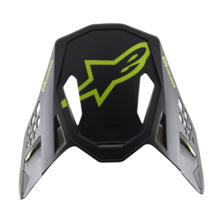 Alpinestars Helmet Visor S-M8 22.05 Echo - Black / Fluo Yellow