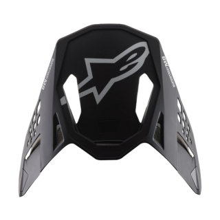 Alpinestars Helmet Visor S-M8 22.05 Echo - Black / Grey / Fluo Red