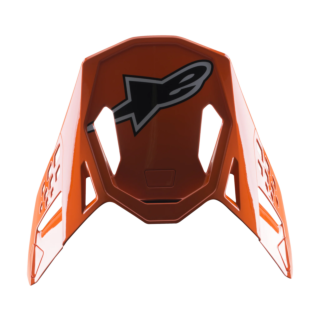 Alpinestars Helmet Visor S-M8 22.05 Factory - Blue / Yellow / Orange