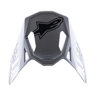 Alpinestars Helmet Visor S-M8 22.05 Factory - Black / Red / White