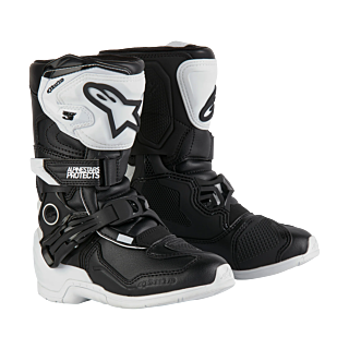 Alpinestars Kids Motocross Boots Tech 3S - White / Black