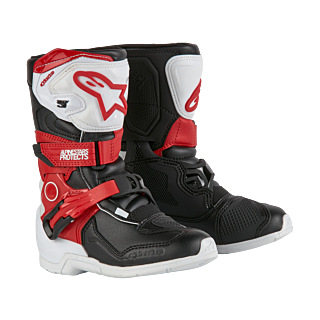 Alpinestars Kids Motocross Boots Tech 3S - White / Black / Red