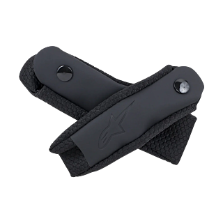 Alpinestars Chin Strap Covers S-M8 / S-M10 - Black