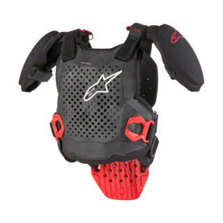 Alpinestars Youth Chest Protector A-5 S V2 - Black / White / Red