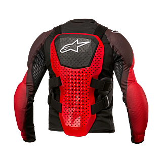 Alpinestars Youth Chest Protector Vest Bionic Tech - Black / White / Red
