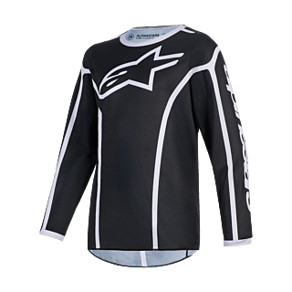 Alpinestars Youth Motocross Gear 2026 Fluid Apex - Black / Grey