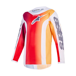 Alpinestars Youth Motocross Gear 2026 Fluid Portl - Red / Light Grey / Dark Grey