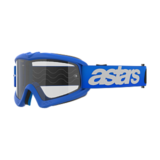 Alpinestars Youth Motocross Goggle Vision Blaze - Blue - Clear