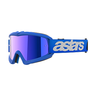Alpinestars Youth Motocross Goggle Vision Blaze - Blue - Mirror Blue