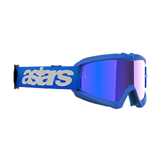 Alpinestars Youth Motocross Goggle Vision Blaze - Blue - Mirror Blue