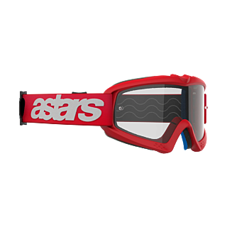 Alpinestars Youth Motocross Goggle Vision Blaze - Red - Clear