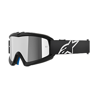 Alpinestars Youth Motocross Goggle Vision Corp - Black - Mirror Silver
