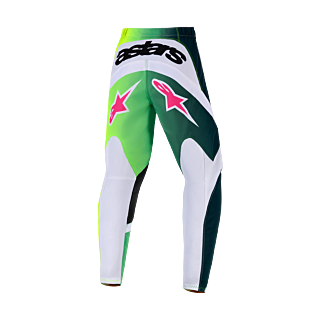 Alpinestars Youth Motocross Pants 2026 Fluid Portl - Green / White / Black